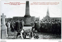 45 BEAUNE LA ROLANDE  MONUMENT INAUGURE PAR LES ALLEMANDS - Beaune-la-Rolande