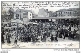 02 SAINT QUENTIN LE MARCHE  EDIT P.D.  VOYAGEE 1906 - Saint Quentin