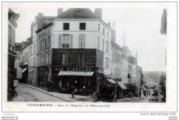 89 TONNERRE RUES DE L'HOPITAL ET DE L'HOTEL DE VILLE MAGASIN DE CHAUSSURES - Tonnerre