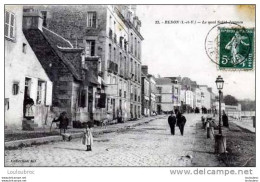 35 REDON LE QUAI SAINT JACQUES  COLL AD - Redon