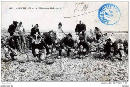 17 LA ROCHELLE LA PECHE DES HUITRES VOYAGEE 1916 - La Rochelle