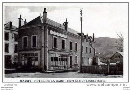 15 RIOM ES MONTAGNES MAURY HOTEL DE LA GARE - Other & Unclassified