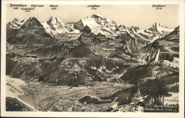 11357810 Bern BE Oberland Harder Kulm Breithorn Moench Bern - Sonstige & Ohne Zuordnung