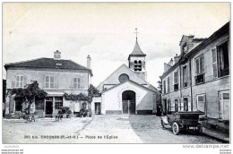 91 CROSNES PLACE DE L'EGLISE EDIT MULARD - Crosnes (Crosne)