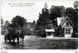 75 PARIS ENTREE DU BOIS DE BOULOGNE PRES DE LA PASSERELLE DE SAINT CLOUD - Arrondissement: 16