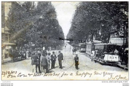 13 MARSEILLE  PHOTO D'UNE RUE AVEC  EN TRAVERS DE LA CARTE INSCRIPTION G.M.177 COURSE DE TAUREAUX LE PASEO - Sin Clasificación