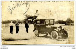 WURGLER GEORGES UNIQUE AU MONDE SAUT D'UNE AUTO EN MARCHE - Autres & Non Classés