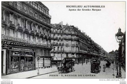 75 PARIS RICHELIEU AUTOMOBILES AGENCE DE GRANDES MARQUES 3 AVENUE DE L'OPERA - Distrito: 02