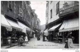 87 LIMOGES RUE DE LA BOUCHERIE EDIT NOUVELLES GALERIES N°5 VOYAGEE 1914 - Limoges