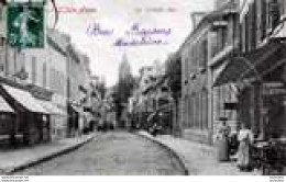 95 L'ISLE ADAM LA GRANDE RUE  EDIT TRIANON N°1796 NON DIVISEE VOYAGEE 1908 - L'Isle Adam