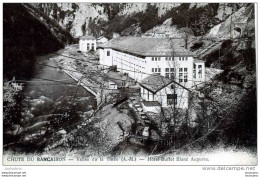 06 CHUTE DU BANCAIRON VALLEE DE LA TINEE HOTEL BUFFET BLANC AUGUSTE  A.D.I.A. 1927 - Other & Unclassified