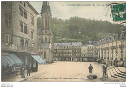 88 PLOMBIERES LES BAINS LA PLACE DE L'EGLISE EDIT SCHWEIKERT N°29 - Plombieres Les Bains