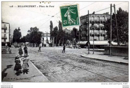 92 BILLANCOURT PLACE DU PONT  ANIMEE EDIT M.C.F.L. N°228 - Boulogne Billancourt