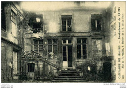 51 BOMBARDEMENT DE REIMS RUE DE L'ARBALETE 6. MAISON DE J.B. DE LA SALLE CLICHE J. SERPE 1915 - Reims