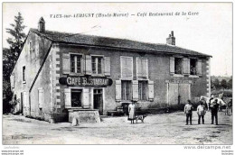 52 VAUX SUR AUBIGNY CAFE RESTAURANT DE LA GARE EDIT MERGER - Other & Unclassified