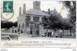 89 AILLANT SUR THOLON HOTEL DES POSTES EDIT DEROYE - Aillant Sur Tholon