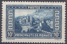 Monaco 1933 -1937 N° 133 MH * Bâtiments - Unused Stamps