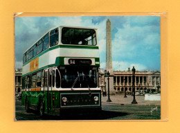 (11/05/24) 75-CPSM PARIS - 8ème ARRONDISSEMENT - PLACE DE LA CONCORDE - AUTOBUS - Distretto: 08