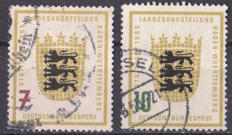 BRD 1957 Mi. Nr. 212-213 O/used (BRD1-6) - Used Stamps