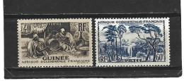 GUINEE   1939-40   Y.T. N° 158  à  168  Incomplet  NEUF** - Unused Stamps