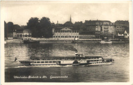 Wiesbaden Biebrich - Dampfer - Wiesbaden