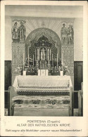 11357564 Pontresina Altar Katholischen Kirche Missionsstation Pontresina - Otros & Sin Clasificación