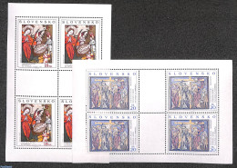 Slovakia 2000 Paintings 2 M/ss, Mint NH, Art - Paintings - Unused Stamps