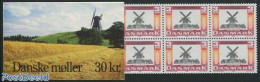 Denmark 1988 Lumby Windmill Booklet, Mint NH, Various - Stamp Booklets - Mills (Wind & Water) - Unused Stamps