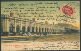 VIRBALIS Railway Station Vintage Postcard 1907 Wirballen Lithuania - Lituanie