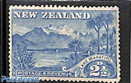 New Zealand 1898 2.5p, Postage & Revenue, Stamp Out Of Set, Unused (hinged), Nature - Trees & Forests - Nuovi
