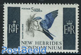 New Hebrides 1966 5Fr, Stamp Out Of Set, Mint NH, Nature - Birds - Nuevos