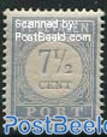 Netherlands 1912 7.5c, Stamp Out Of Set, Mint NH - Tasse