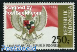 Indonesia 1983 Stamp Out Of Set, Mint NH, History - Coat Of Arms - Indonesië