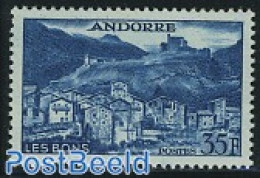 Andorra, French Post 1957 Stamp Out Of Set, Mint NH - Nuevos