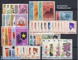 Indonesia 1965 Yearset 1965 (52v), Mint NH, Various - Yearsets (by Country) - Ohne Zuordnung