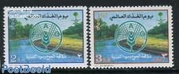 Saudi Arabia 1996 World Food Day 2v, Mint NH, Health - Food & Drink - Food