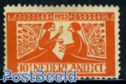 Netherlands 1923 10c, Toorop, Stamp Out Of Set, Unused (hinged), Art - Paintings - Nuevos