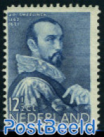 Netherlands 1935 12.5+3.5c, J. Sweelinck, Stamp Out Of Set, Unused (hinged), Performance Art - Music - Nuovi