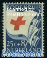 Netherlands 1953 25+8c, Stamp Out Of Set, Unused (hinged), Health - Red Cross - Nuevos