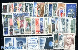 France 1965 Yearset 1965 (38v), Mint NH, Various - Yearsets (by Country) - Nuevos