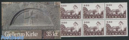 Denmark 1990 Churches Booklet, Mint NH, Stamp Booklets - Neufs