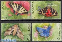 Moldova 2003 Butterflies 4v, Mint NH, Nature - Butterflies - Otros & Sin Clasificación