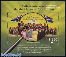 Marshall Islands 1994 Island Constitution S/s, Mint NH, Various - Justice - Otros & Sin Clasificación