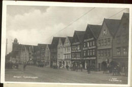 11357139 Tyskebryggen Bergen Strassenpartie Norwegen - Norvegia