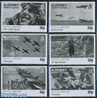 Alderney 2010 Battle Of Britain 6v, Mint NH, History - Transport - Various - World War II - Aircraft & Aviation - Toys.. - WW2