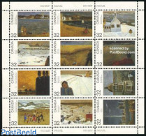 Canada 1984 Canada Day 12v M/s, Mint NH, Art - Modern Art (1850-present) - Unused Stamps