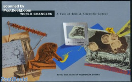 Great Britain 1999 World Changers Booklet, Mint NH, Nature - Birds - Cattle - Stamp Booklets - Andere & Zonder Classificatie