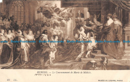 R086779 Rubens. Le Couronnement De Marie De Medicis. Musee Du Louvre. The Corona - Monde