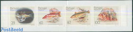 Madeira 1989 Fish 4v In Booklet, Mint NH, Nature - Fish - Stamp Booklets - Fishes