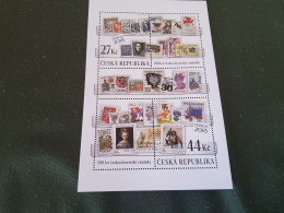 Tchèquie  2018 Bloc Neuf " 100 Ans De Timbres De Tchécoslovaquie " - Neufs